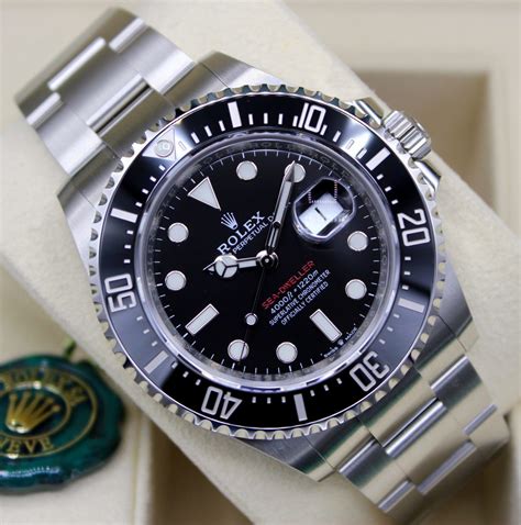 rolex seadweller 4000 red|Rolex Sea-Dweller 4000 price.